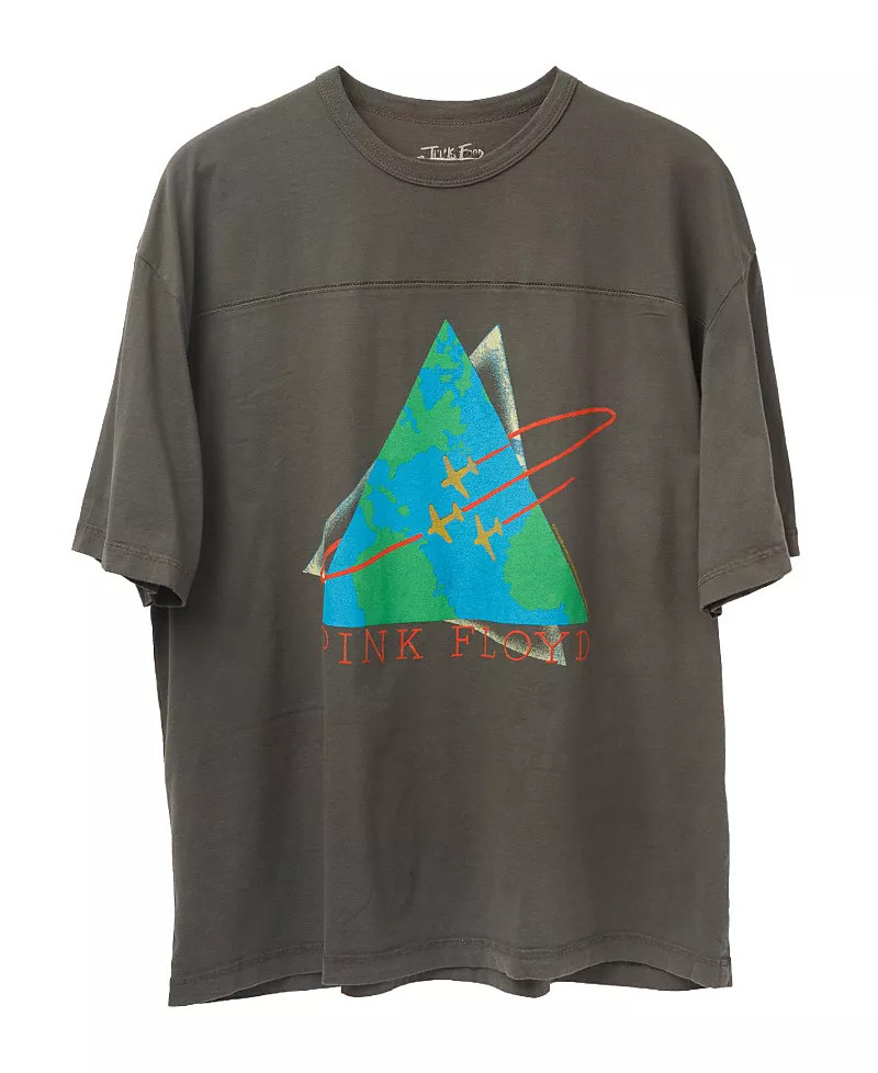 Junk Food Clothing Unisex Pink Floyd North American Tour '88 Jersey Tee