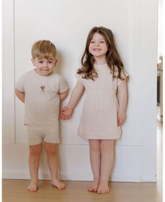 Boys' Organic Bear Collection French Terry Tee and Short Set - Baby, Little Kid