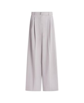 Darted Cotton Pants
