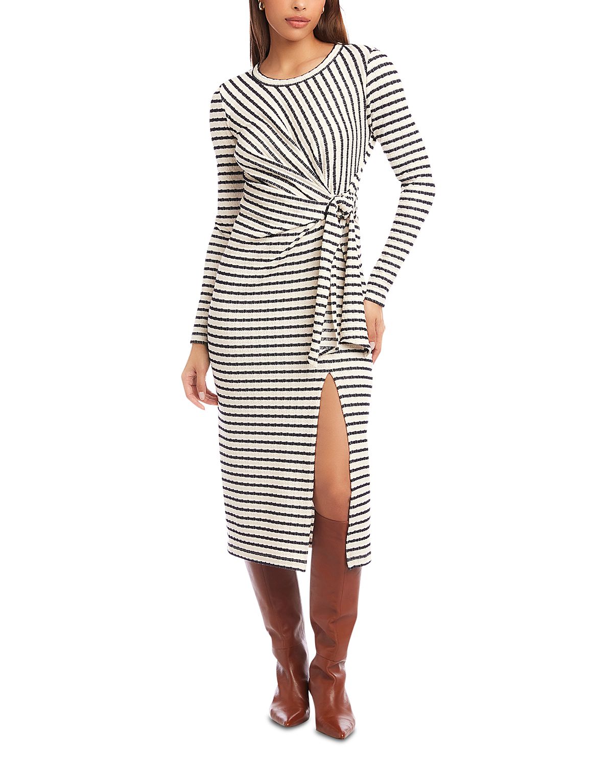 Fifteen Twenty Maddie Long Sleeve Midi Dress