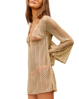 Lace Tunic Swim Cover-Up