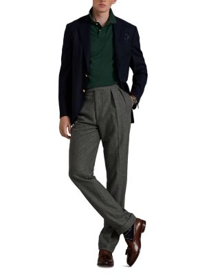 Custom Slim Fit Mesh Polo Shirt