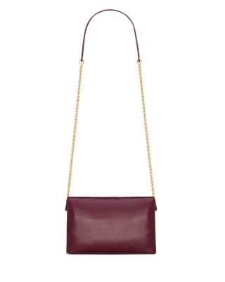 ショルダーバッグ・ポシェット Saint Laurent Cassandre Pouch With Chain Saint Laurent Cassandre Small YSL Pouch on Chain in Calfskin