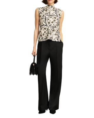 Harptree Floral Print Top