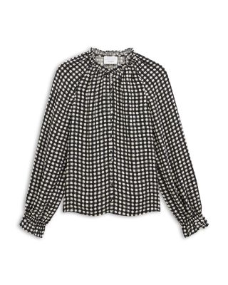 Hewlett Ruffled Cuff Blouse