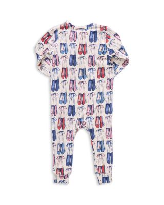 Girls' Ruffle Ballet Slipper Romper - Baby