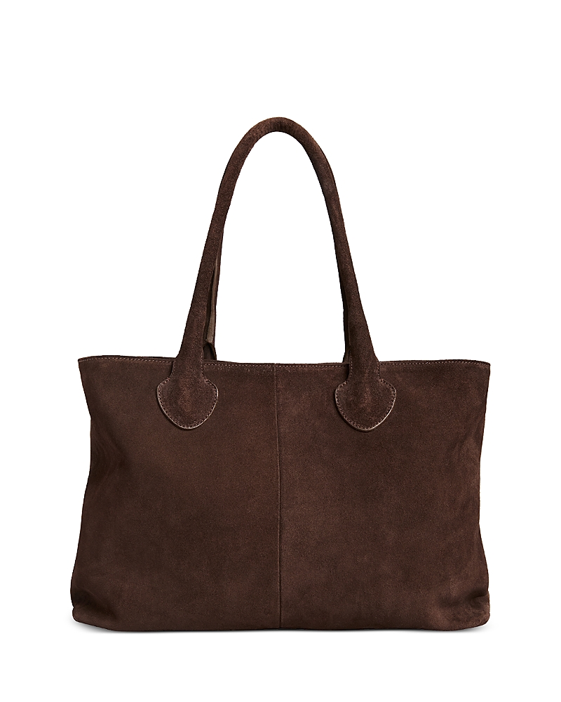 Whistles Womens Brown Paloma Suede Shoulder Bag In Brown