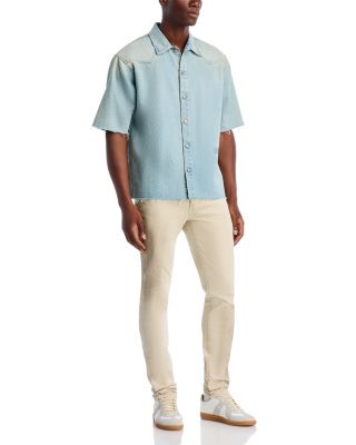 Skinny Fit Jeans in Khaki