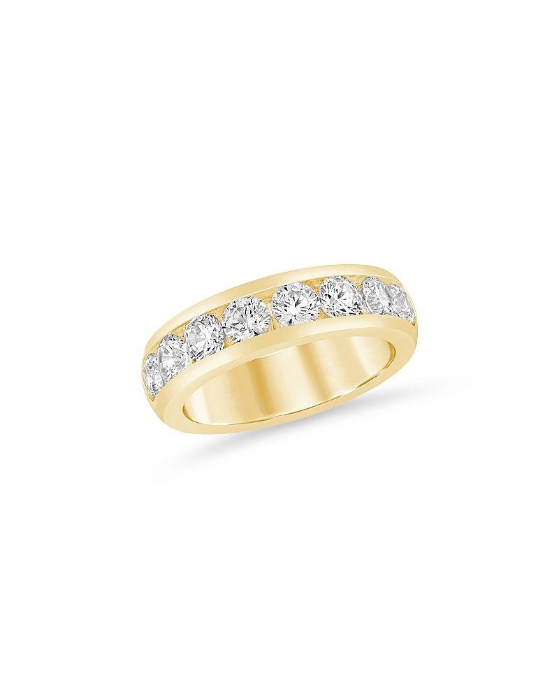 Bloomingdale's Fine Collection Diamond Channel Set Band Ring in 14K Yellow Gold, 2.0 tcw