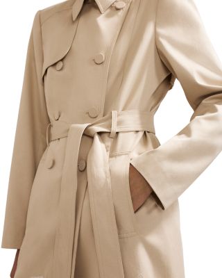 Elm Cutwork Trench Coat