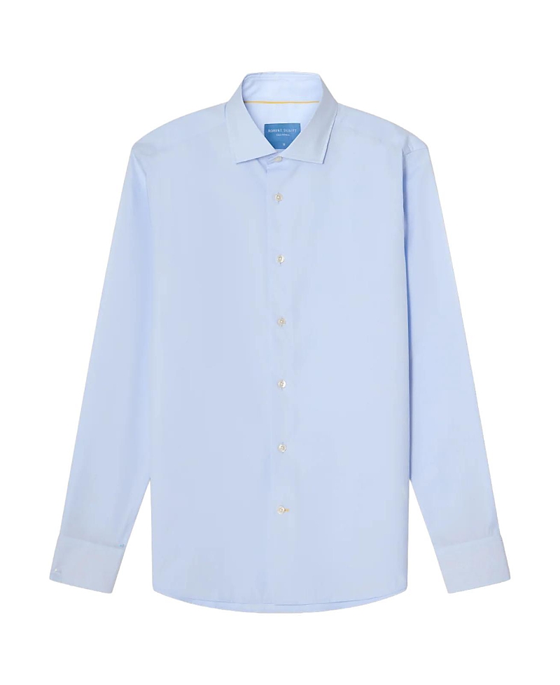 Robert Talbott Reynolds Novelty Cuff Poplin Contemporary Fit Shirt
