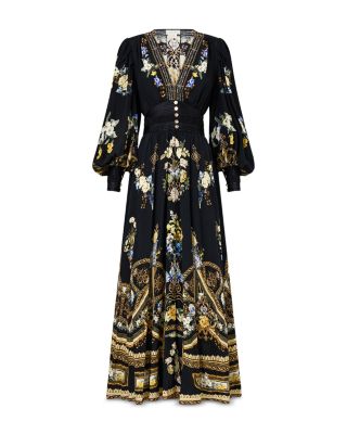 Silk Pleated Waist Dress