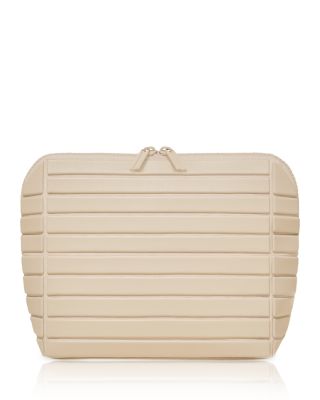 The Medium Bisque Traveller Cosmetic Bag