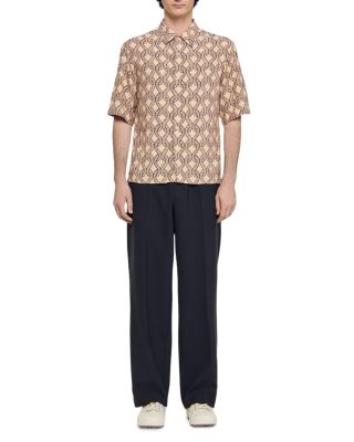 Loose Fit Rope Print Shirt