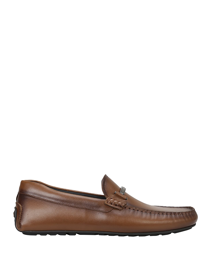 Hugo Boss Men's Noel Slip On Bit Drivers In Brown