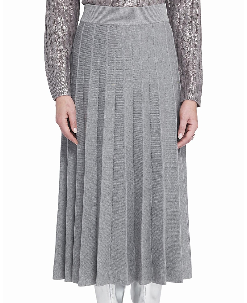 Elle Pleated Sweater Skirt