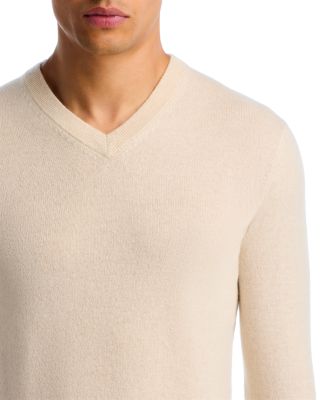 Cafe Cashmere V-Neck Sweater - Exclusive