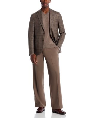 Mushroom Cashmere V-Neck Sweater - Exclusive