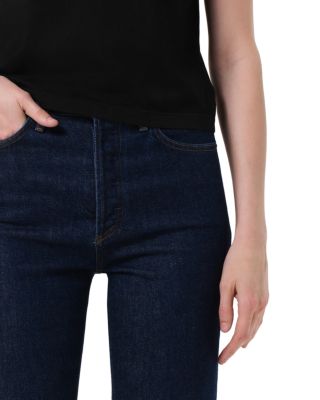 90&#39;s Pinch Long Waist High Rise Straight Leg Jeans  in Reissue