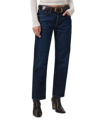 Anissa Low Rise Straight Leg Jeans in Madison