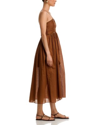 Rumi Crocheted Trim Dress