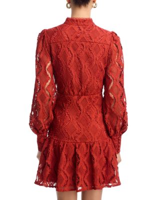 Wavy Lace Dress - Exclusive