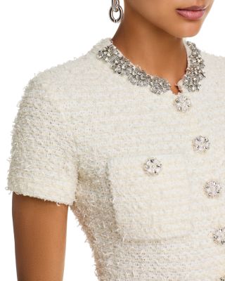 Textured Knit Mini Dress