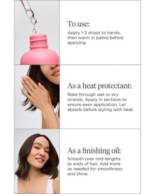 Style + Treat Yuzu + Plum Oil Weightless Hair Oil 1.5 oz.