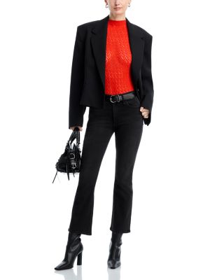 Tana Wool Mock Neck Sweater