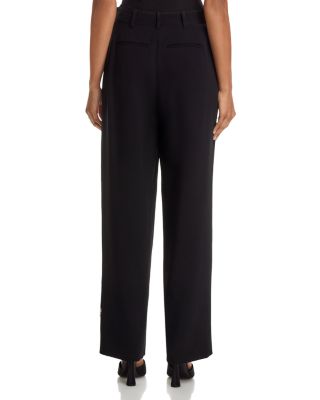 Floral Mixed Media Harlan Pants