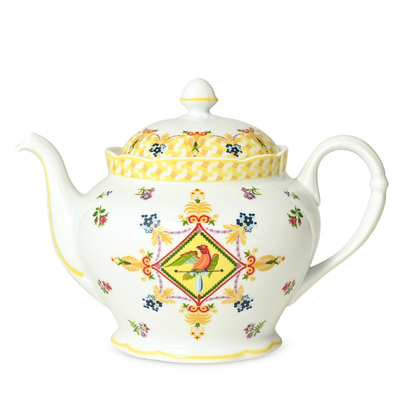 Bernardaud Trianon 12 Cup Teapot In Multi