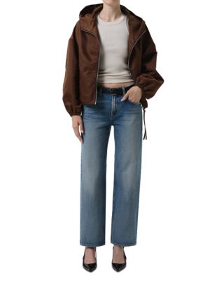 Cropped Windbreaker Jacket 