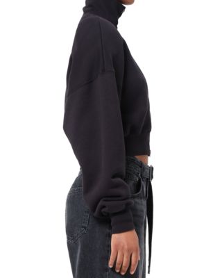 Darby Funnel Neck Zip Front Sweatshirt