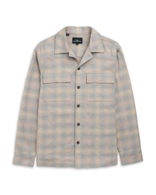Grey Town Button Front Overshirt