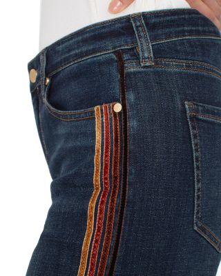 Stride Mid Rise Ankle Wide Leg Jeans in Eastmoor