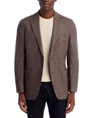 M&amp;eacute;lange Jersey Slim Fit Soft Sport Coat
