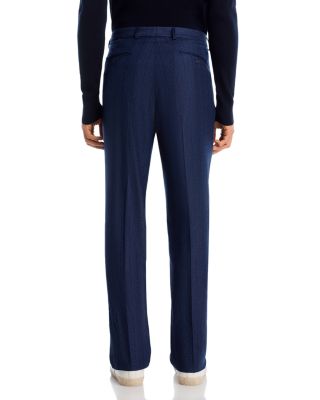 Tonal Striped Classic Fit Pants