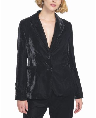 Women's Velvet Blazer