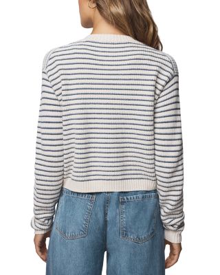 Amber Stripe Crop Cardigan