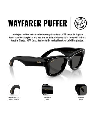 Ray-Ban Mega Wayfarer A$AP Rocky Blacked Out Collection