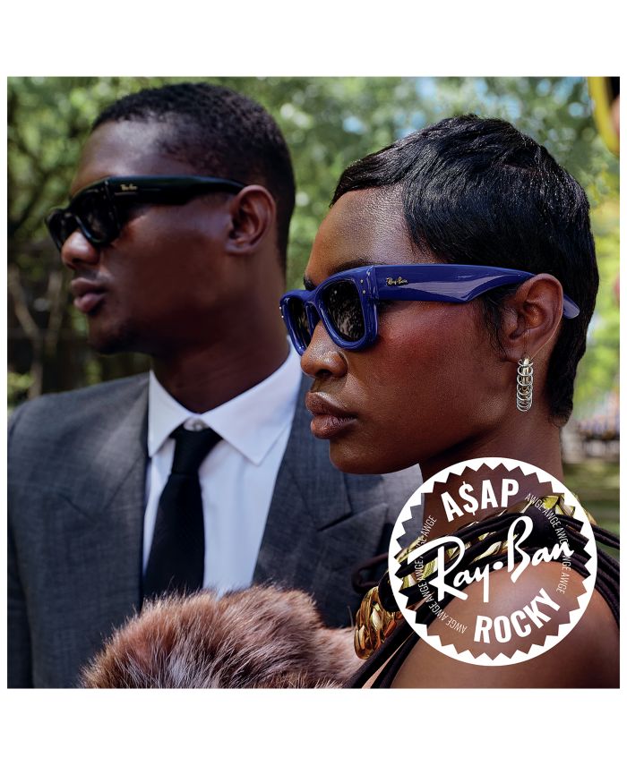 Wayfarer Puffer A$AP Rocky Square Sunglasses