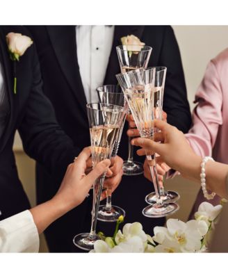 Lismore Diamond Toasting Flute, Set of 2