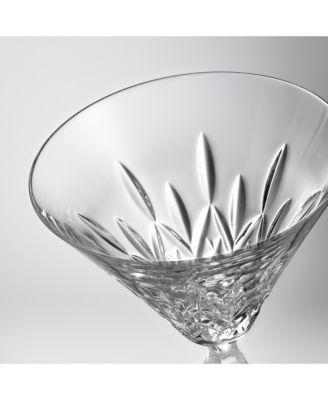 Lismore Crystal Martini Glass, Set of 2