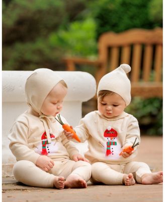Boys' Holiday Snowman Knit Set - Baby, Little Kid