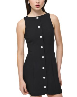 Azra Twill Button Front Dress