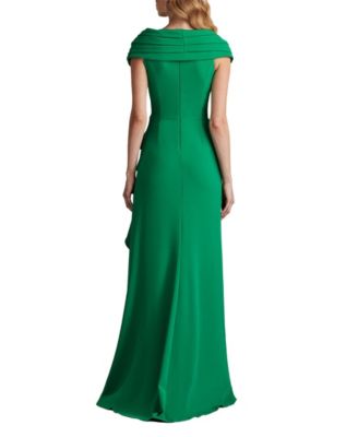 Talise Waterfall Flounce Gown