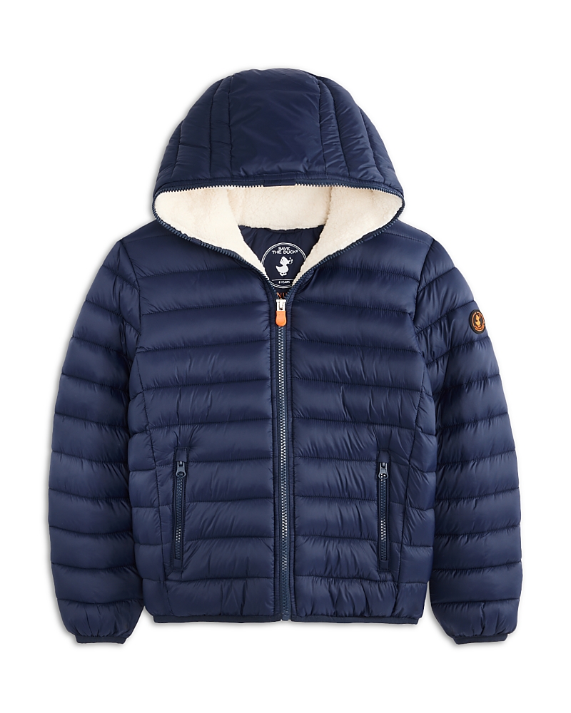 Save The Duck Boys' Finnegan Puffer Jacket - Little Kid, Big Kid In Blue