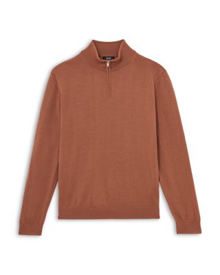 Quarter Zip Wool Sweater