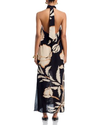 Costa Pacifica Crepe Chine Dress