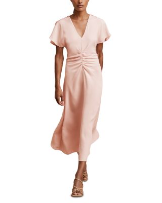 Rowe Ruched Front Workwear Dress